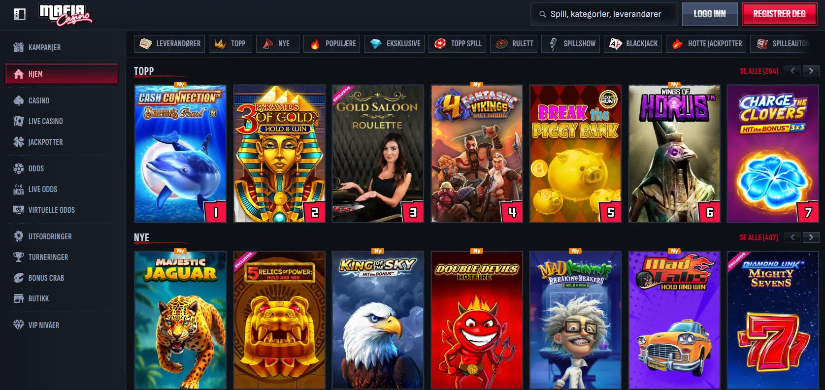 Nye Casino på Norsk – Hva er nytt og er de verdt et besøk i 2025? Nye Casino på Norsk – Er de Verdt å Prøve i 2025?