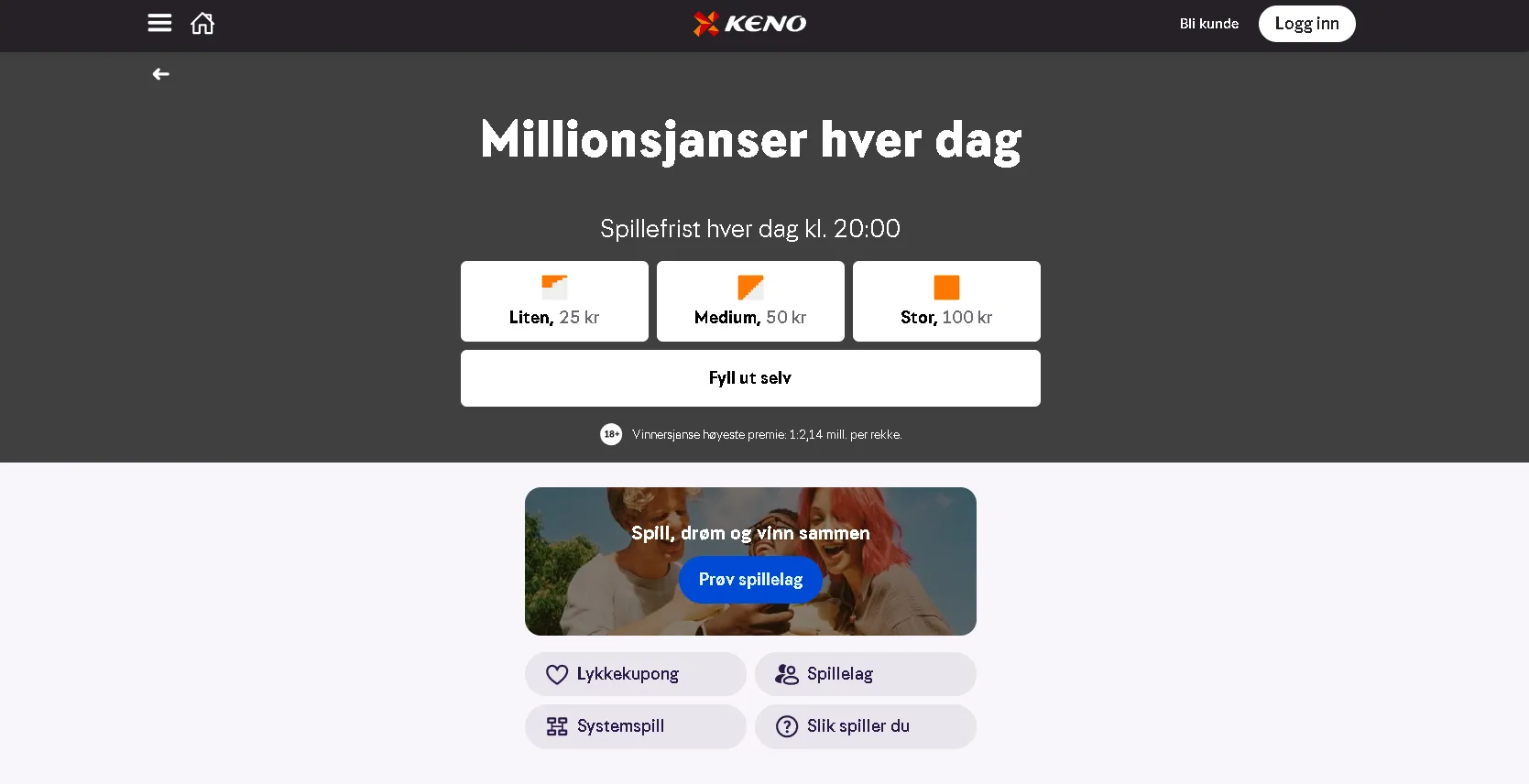 Bredt utvalg av nettkasinospill: Bordspill, keno og andre digitale spill Bordspill, Keno og Andre Digitale Spill